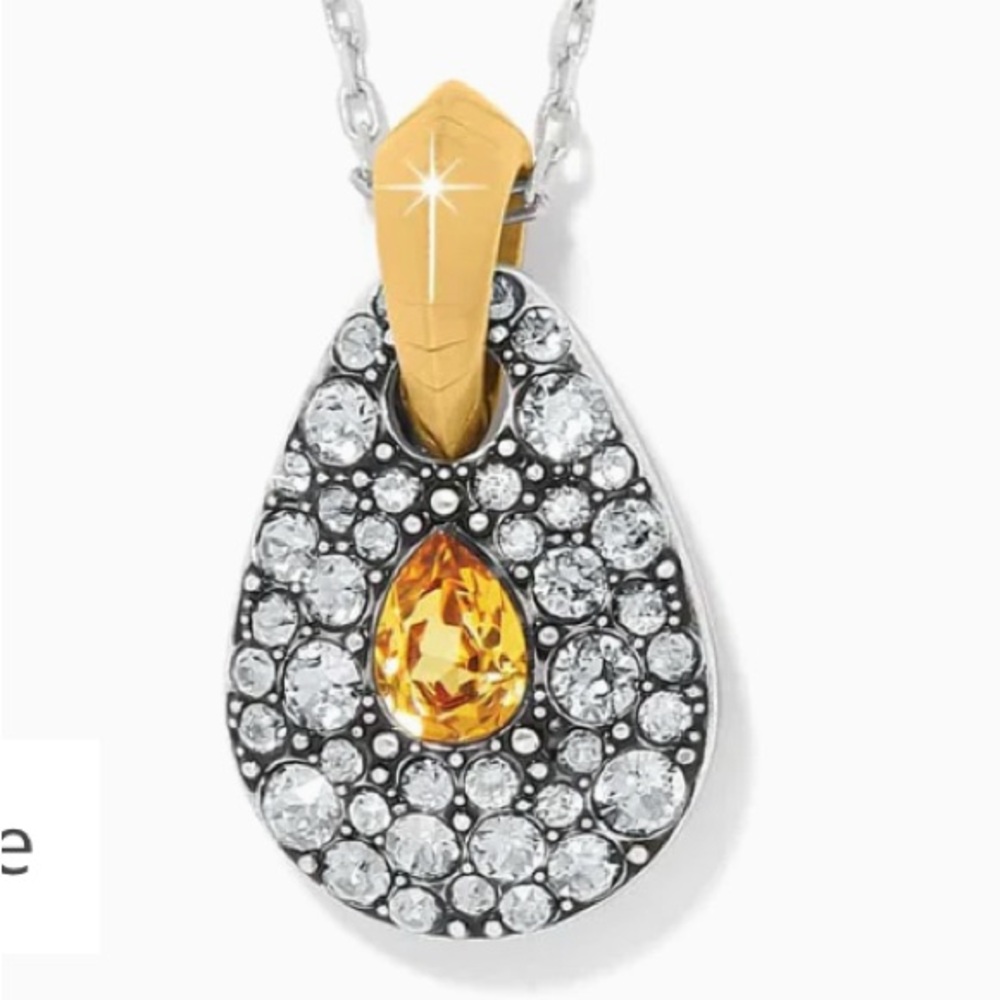 Brighton NWT Mystery of Love Crystal necklace JM7688